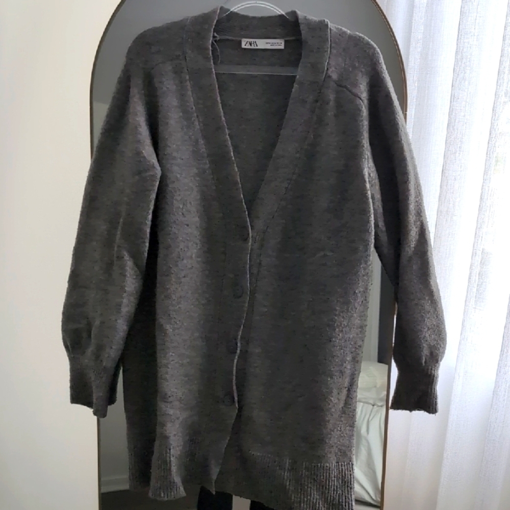 Zara Gray Cardigan